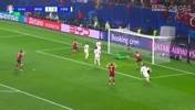 这个神扑你惊了吗?鲍姆加特纳终场哨前近距离头球,古诺克门神附体极限扑出