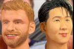 即将交手!美职联社媒晒手工制作穆勒、孙兴慜头雕视频